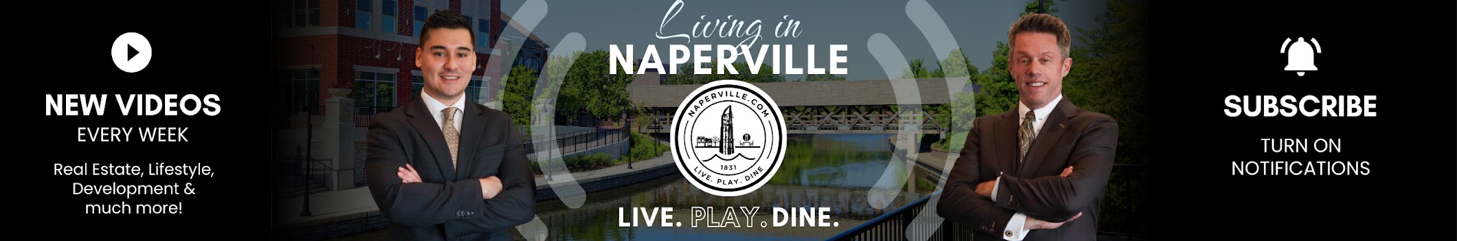 Naperville Downtown and Riverwalk